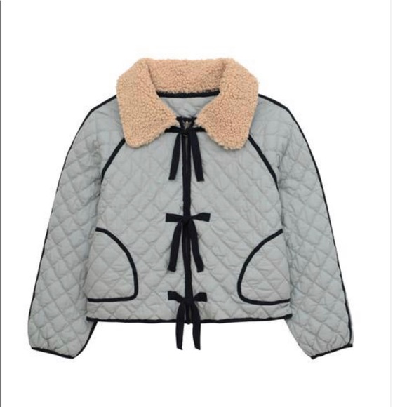 THE GREAT. Jackets & Blazers - The Great Short Quilted Reversible Jacket